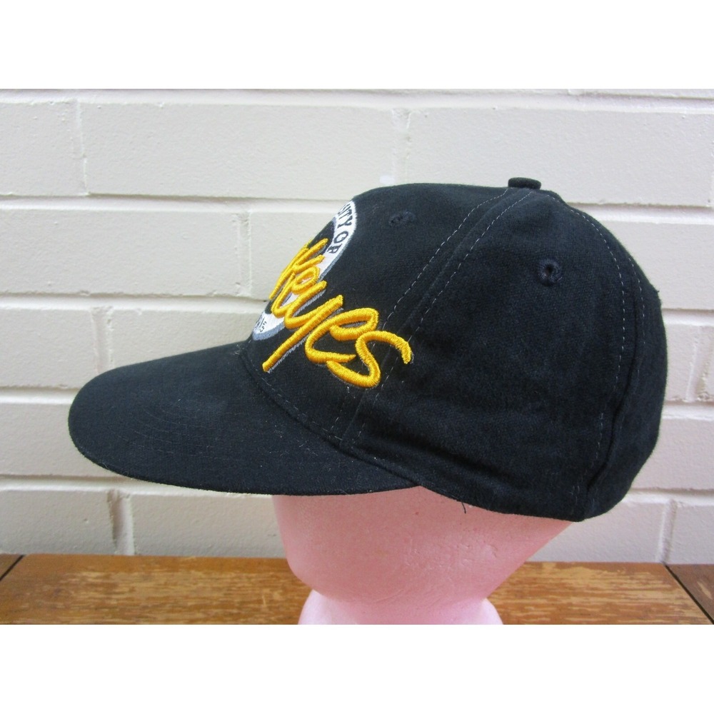NWT - Iowa Hawkeyes University Vintage Snapback Hat Circle Script NCAA The Game - Picture 4 of 10